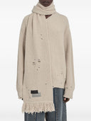 Mm6 Maison Margiela Scarfs Beige