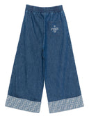 Fendi Kids Jeans Blue