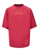 Palm Angels T Shirts And Polos Pink