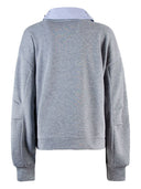 Liu Jo Blue Denim Sweters Grey