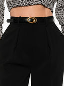 Elisabetta Franchi Trousers Black