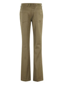 The Attico Trousers Green