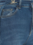 Liu Jo Blue Denim Jeans Blue