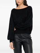 Liu Jo Black Sweaters Black