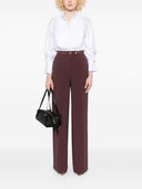Elisabetta Franchi Trousers Red