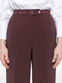 Elisabetta Franchi Trousers Red