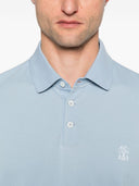 Brunello Cucinelli T koszule i polo niebieskie