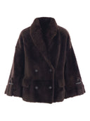 Brunello Cucinelli Coats Brown