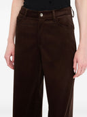 Liu Jo White Trousers Brown