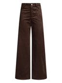 Liu Jo White Trousers Brown