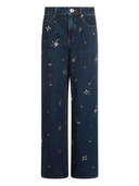 Zelfportret jeans blauw