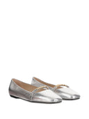 Pinko platte schoenen zilver