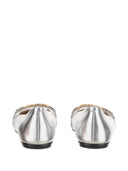 Pinko platte schoenen zilver