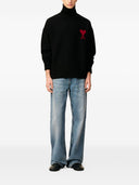 Ami Sweaters Black