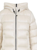 Moncler strøk beige