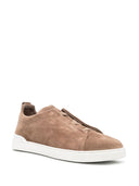 Ermenegildo Zegna Flat Shoes Beige