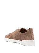 Ermenegildo Zegna Flat Shoes Beige