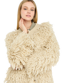 Liu Jo Black Coats Beige