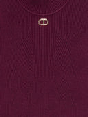 Twin -Set -Pullover lila