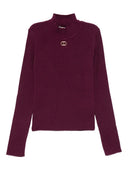 Twin -Set -Pullover lila