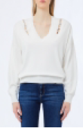 Liu Jo White Sweaters White