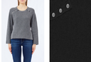 Liu Jo White Sweaters Black