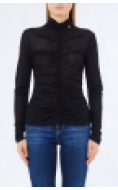 Liu Jo White T-shirts et polos noir