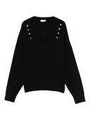 Liu Jo White Sweaters Schwarz