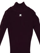 Courreges فساتين الأرجواني