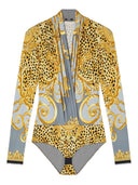 Versace Top Grey