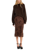 Rotate Skirts Brown