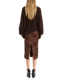 Rotate Skirts Brown