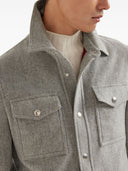 Brunello Cucinelli Coats Grey