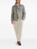 Brunello Cucinelli Coats Grey
