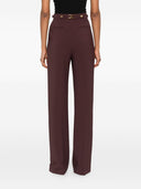 Elisabetta Franchi Trousers Red