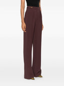 Elisabetta Franchi Trousers Red