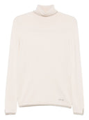 Liu Jo White Sweaters Beige
