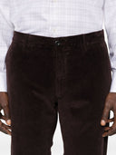 Brownne spodnie Incotex Brown