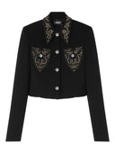 Versace Jackets Black