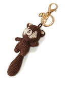 Twin Set Keychains Brown