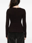 Twin Set Sweaters Brown