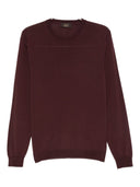 Zanone Sweaters Brown