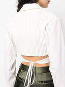 Andreadamo Cardigan With Ribbed