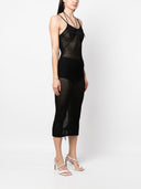 Y dirigir el vestido midi de punto