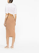 Y readamo falda midi de cintura baja