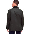 Barbour Ashby Wax Olivgrüne Jacke