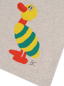 Bobo Choses T-shirt rayé en forme de canard