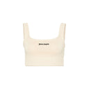 Palm Angels Cotton Cropped Top