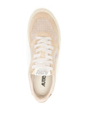 Sneaker in pelle scamosciata medaglia auttrica