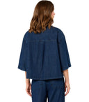 Max Mara Weekend Zannata blauw denim overhemd